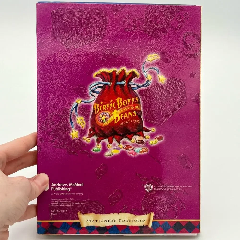 NEW Harry Potter Stationary Portfolio Set 12 Letterhead/ 14 Envelopes Birthday